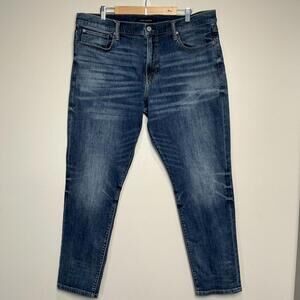 Lucky Brand Jeans Mens 40x30 Blue 410 Athletic Slim Fit Dark Wash Denim Pants